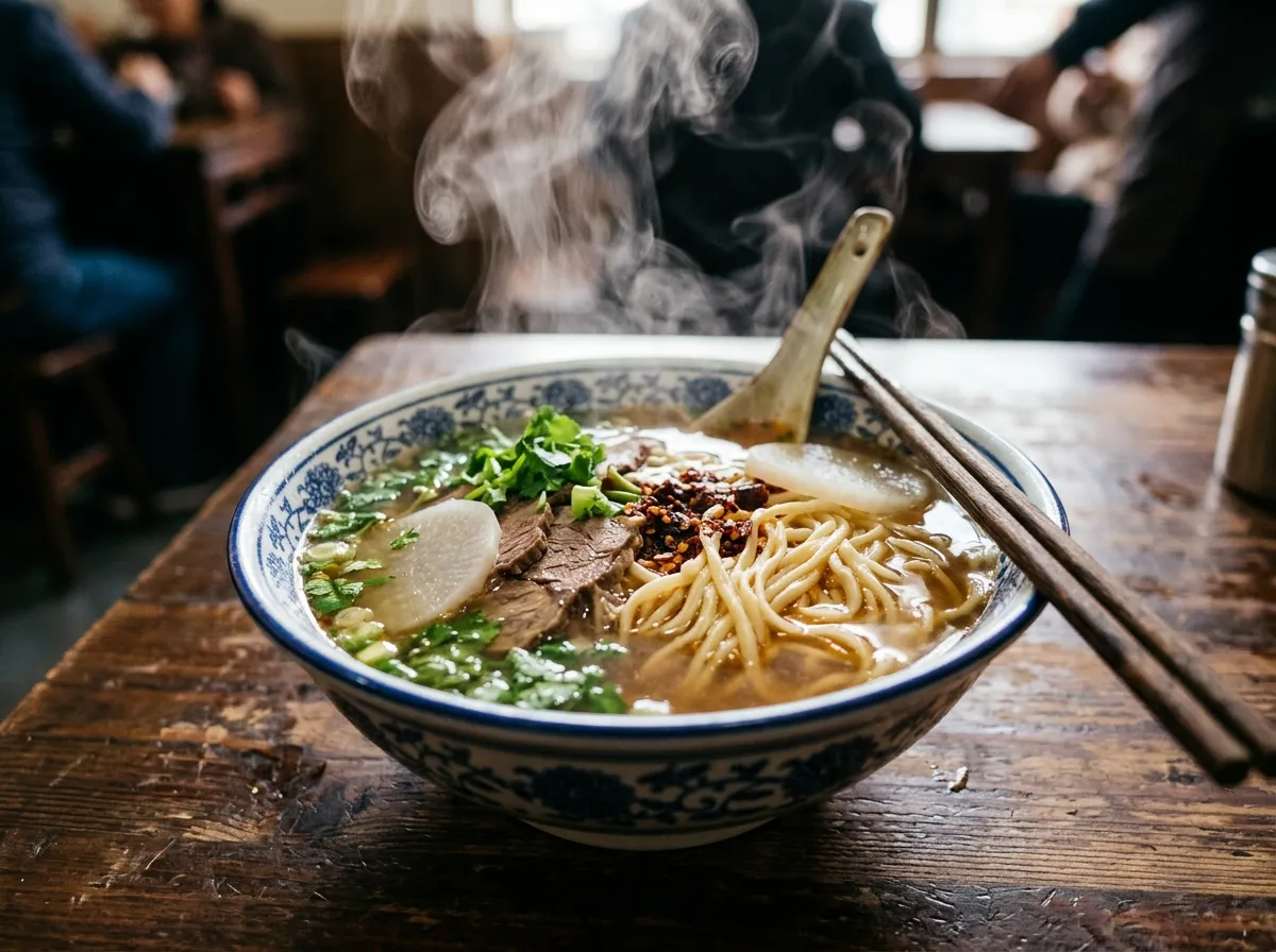 Signature Hand-Pulled Beef Noodle Soup
