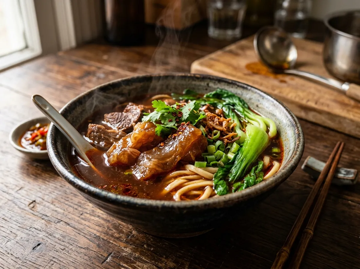 Braised Beef Tendon Noodle